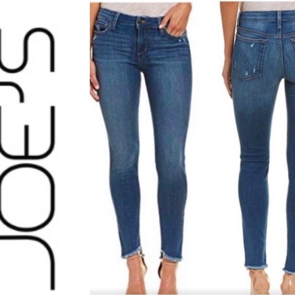 Joe's Jeans Denim - Joe’s Jeans Larissa Mid Rise Skinny Jeans Women’s Size 31 Blue Stretch Denim